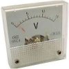 Analógový panelový voltmeter 91C4 15V DC