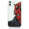 AppleMix Kryt STAR WARS pre Apple iPhone 11 - Darth Maul - gumový - priehľadný