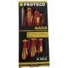PROTECO sada skrutkovačov elektrikárskych 6-dielna PL+PZ v škatuli 10.07-990-10