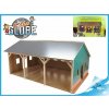 Kids Globe stodola pre 3 traktory 1:16