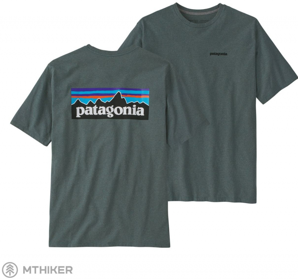 Patagonia P-6 Logo Responsibili-Tee tričko nouveau green