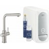 Grohe Blue Home - Drezová batéria Connected, s chladiacim zariadením a filtráciou, supersteel 31539DC0