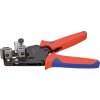 Knipex 12 12 11 odizolovač káblov Modrá, červená