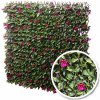 Umelý živý plot listantý Bougainvillea na drevenom rastri, 1mx2m, 2m2