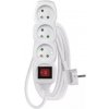 EMOS Predlzovaci kabel 10A (3zás. + vypínač) 3M P1313