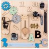 montessori activity board pre deti 30x30cm