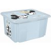 Keeeper Box Mickey Mouse love 15l modrý