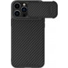Puzdro Nillkin Synthetic Fiber S Case pre iPhone 14 Pro s krytom fotoaparátu, čierne