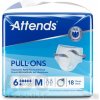 Attends Pull-Ons 6 M savosť 2099 ml 80 - 110 cm 1 x 18 ks