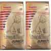 TROPIDOG Super Premium junior stredné a veľké plemená moriak, losos a vajcia 2x15kg