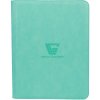 Gemloader - Premium 3''X4'' Toploader Fit - Collector's Binder - 3x3 216 Pockets Farba: Tiffany Blue