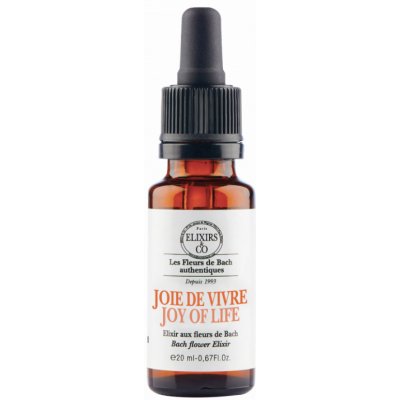 Elixirs & Co. BIO Bachove kvetové esencie Radosť zo života JOY OF LIFE 20 ml