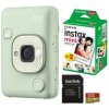 Fujifilm instax mini LiPlay, biela + Colorfilm (20ks) + 32 GB microSD + adaptér