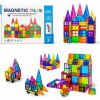 Magnetická stavebnica, kocky - Magnetic Tiles 120ks