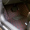 luxusné autokoberce dragonskin DIAMOND LINE farba 1.vrstvy: Diamond Farba kože : Vínovo Červená
