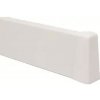 Quadro Lišta soklová 198 40 uni biela 2.6m