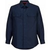 Portwest FR69 Bizflame Plus Ohňuvzdorná antistatická košeľa tmavomodrá XL