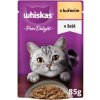 Whiskas vrecko Pure Delight hydinový výber v želé 12 x 85 g