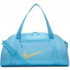 Nike Gym Club Duffel Bag - aquarius blue/light laser orange