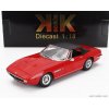 Kk-scale Maserati Ghibli Spider Cabriolet Open 1970 v mierke Kk - Ráfiky - Cerchio A Raggio 1:18 Red