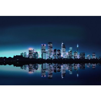 Donga Fototapeta vliesová: Svetlá mesta (1) - 152,5x104 cm