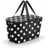 Termobox Reisenthel Coolerbag M pocket Dots white