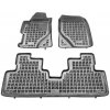 Gumové koberce Honda Civic 2001-2005 (sedan) - 28 mm okraj černá - 200913