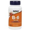 NOW® Foods NOW Vitamín B6 Pyridoxin, 100mg, 100 kapsúl