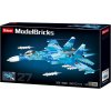 Stavebnica Sluban Model Bricks M38-B0985 Stíhacie lietadlo Su-27 2v1 (M38-B0985)