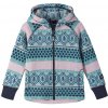 Dětská fleecová mikina Reima Northern Light turquoise Velikost: 146