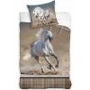 Obojstranné bavlnené obliečky Carbotex Biely Kôň, 140/200+70/90, NL235043