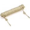Liebe Seele Natural Shibari Bondage Hemp Rope Jute Rope (10m), prírodné laná na shibari