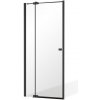 ROTH Sprchové dvere BH PF BLACK, 2000 × 1200 mm, hrúbka skla: 6 mm, pravé, 4000839