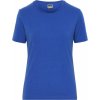 James & Nicholson | JN 1801, Dámske prac. tričko z bio bavlny, modrá royal, 4XL