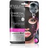 EVELINE Cosmetics hĺbkovo čistiaca hydratačná maska s čiernym uhlím 8v1 20ml