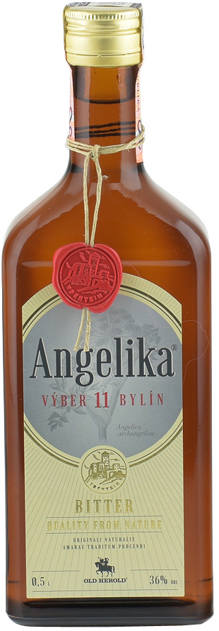 Angelika Bitter 36% 0,5 l (čistá fľaša)