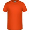 James & Nicholson Tričko JN 745, krátký rukáv, chlapecké COT02074523505-orange 2XL Oranžová