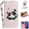 Peňaženkové 3D puzdro na iPhone 12/12 Pro - Heart Panda