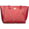 Štýlová Dámska Kabelka s dvojitými rukoväťami LAURA BIAGIOTTI BRADENTON 44x27x11 cm Červená Farba: červená, Velkost: UNI