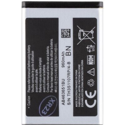 AB463651BE Baterie pro Samsung Li-Ion 960mAh (OEM)