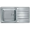 Alveus PRAKTIK 100 Satin 1085977 - Drez nerezový 980x500mm, vanička 480x400x210mm