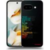 Picasee silikónový čierny obal pre Google Pixel 9a - Motto života