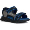Juniorské sandále Geox Airadyum grey/royal 28 EU
