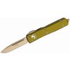Vega Microtech 121-13OD Ultratech Bronze Standard Green automatický nôž 8,7 cm, bronzová, zelená, hliník