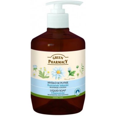 Green Pharmacy Hand Care Chamomile tekuté mydlo (Regenerates and Soothes) 465 ml