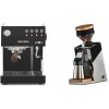 Ascaso Steel UNO PID, Black&Wood + Eureka Mignon Single Dose PRO, Chrome & Oak