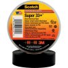 3M 33+ Super 06132 Elektrická izolačná páska z PVC, 19 mm x 20,1 m, čierna