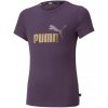 T-shirt Puma ESS + Logo Tee Jr 587041 96 (87522) Black 116 cm