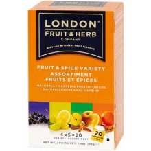 London Fruit & Herb Výber ovocných a korenených čajov 20 ks