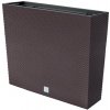 Prosperplast Kvetináč RATO Case 580x180x498 mm, hnedý, vložka